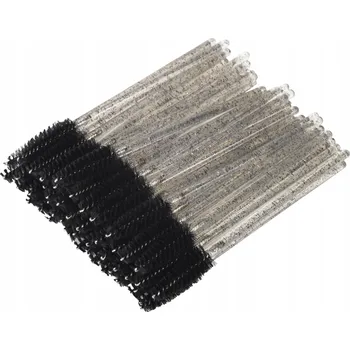 Péče o řasy a obočí Křišťálové kartáčky na řasy černé 50 Ks