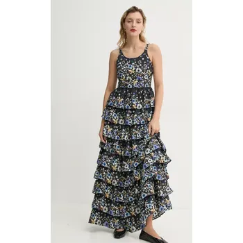 Dámské šaty Hedvábné šaty MUNTHE FRUMA 251134025118 černá 99X, vel. 38