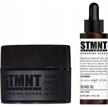 Péče o vousy STMNT Sada lesklé pasty Shine Paste 100 ml + Olej na vousy Beard Oil 50 ml