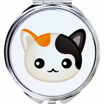 Kosmetické zrcátko Japonský bobtail - kapesní zrcátko do kabelky Art-Dog