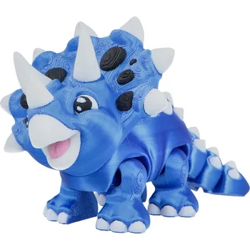 Triceratops - modrý