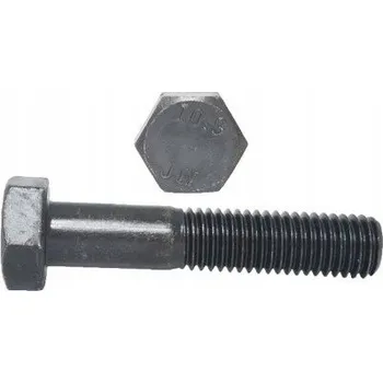 Šroub Šrouby M36x240 s šestihrannou hlavou, pevnostní třída 10.9, černé, DIN 931, 5 ks