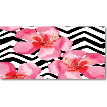 Obraz Kuchyňský panel Havajské květiny 140x70 cm + LEPIDLO