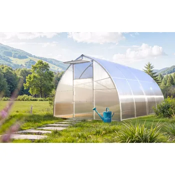 Skleník Polykarbonátový skleník Goral Délka skleníku: 12 m, Tloušťka polykarbonátu: 4 mm