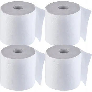 Papírové utěrky celulóza Kadax, balení 4 ks, bílé