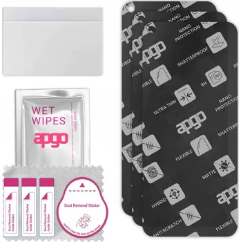 Pouzdro na mobilní telefon 3x MATNÉ Hybridní Sklo pro OnePlus 8T, alternativa tvrzeného skla