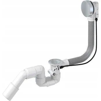 Sifon Vanový sifon Bathloc - Automatická chromová zátka