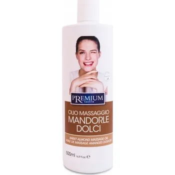 Masážní přípravek Prémiový masážní olej ze sladkých mandlí 500 ml