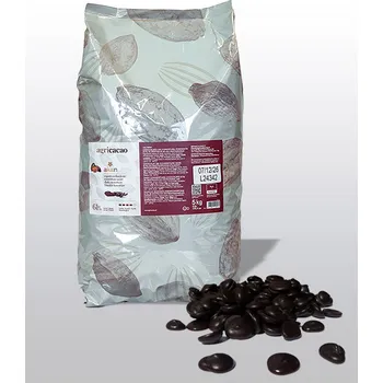 Čokoláda Čokoláda Agricacao Akan Blend Ghana/Libérie 61% hořká, pecky 5 kg/pytel