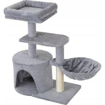 Vysoký škrabák, pelíšek, škrabací sloupek, věž PillowPrim 61 – 100 cm