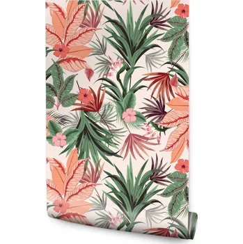 Fototapeta Tapeta Exotické Listy Květiny/699325288