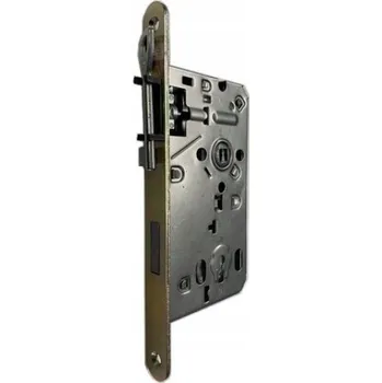 Visací zámek ZÁMEK 72/50 NA KLÍČ ECONOMIC POZINK ŽLUTÝ Z7504Z PRŮMYSLOVÝ TRUHLÁŘSKÝ