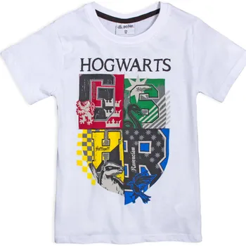 Chlapecké tričko HARRY POTTER BRADAVICE bílé Velikost: 158