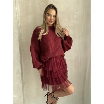 Dámská sukně Edoti Women's skirt GL Edoti tmavě červená 3241064