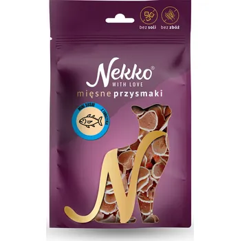 Pamlsek pro kočku NEKKO MASOVÉ POCHOUTKY PRO KOČKY MINI SUSHI S TUŇÁKEM 50g