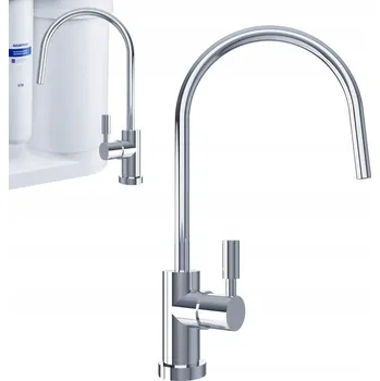 Filtrace vody Aquaphor VÝPUSTNÍ KOHOUTEK vody Morion F1319A Kohoutek k FILTRU na vodu chrom Stříbrný