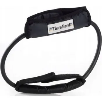 Posilovací guma v pętli 30 cm s manžetami