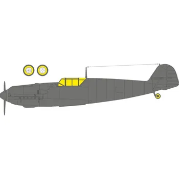 Plastikový model Mask 1/48 Bf 109E-3 (HOBBYB)