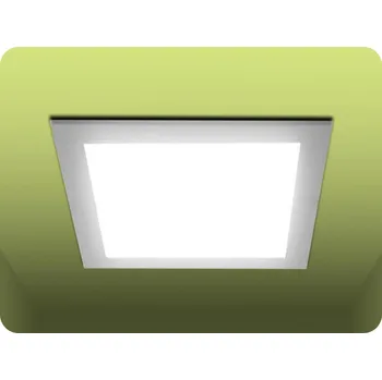 LED panel LED VESTAVĚNÝ PANEL S NAPÁJECÍM ZDROJEM 12W, 1200LM, BACKLIT, ČTVEREC, SAMSUNG CHIP Neutrální bílá