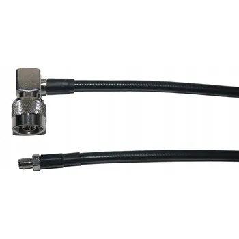 Elektrická zásuvka Anténní kabel PAV Kabel zástrčka N úhlová/zásuvka RSMA na EK155 1 m