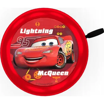 Zvonek na kolo Zvonek na kolo Auta 3 červený