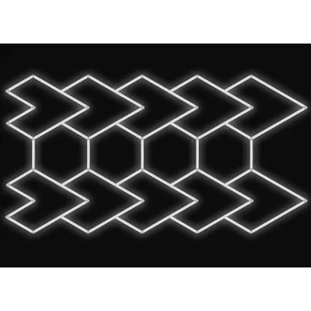 Kompletní LED svítidlo, rozměr: 236,5 x 451,2 cm, barva: bílá 4500 K SLEVA 3%