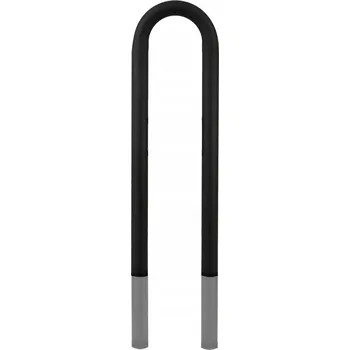 stojan na kolo Pozinkovaný stojan na kolo z trubky, retro stojany na kola U, 25 cm, průměr 48,3 mm