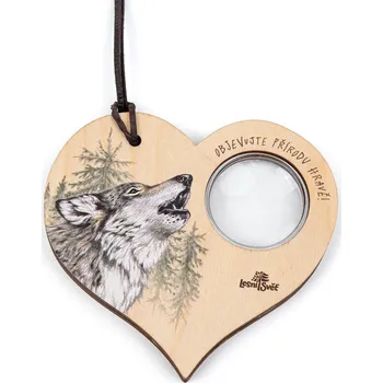 Přívěsek Lesní svět Lupa - vlk