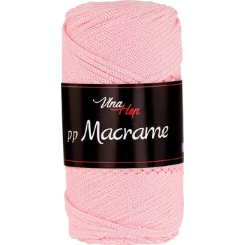Vlna - Hep pp Macrame 4004 světle růžová