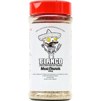 Koření Grilovací steakové koření Meat Church Blanco, 340 g