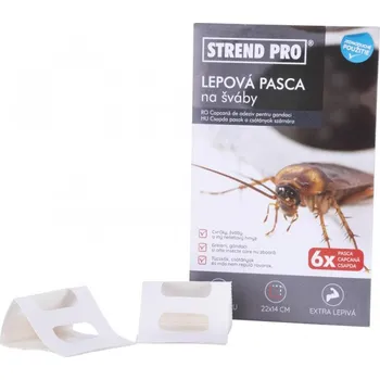 Strend Pro Lepová páska na šváby 220x 140 mm 6 ks