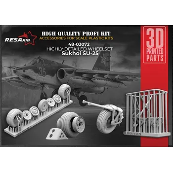 Plastikový model 1/48 Sukhoi Su-25 wheels set