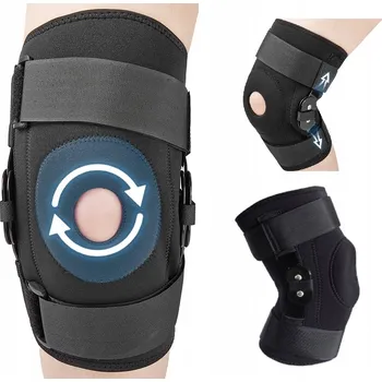 ORTÉZA NA KOLENO S PODPOROU ČÉŠKY, BOČNÍMI VÝZTUHAMI A STABILIZÁTOREM vel. M