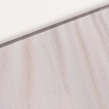 Podšívka polyesterová děrovaná ( sportovní ) jednobarevná bílá, š.150cm (látka v metráži)