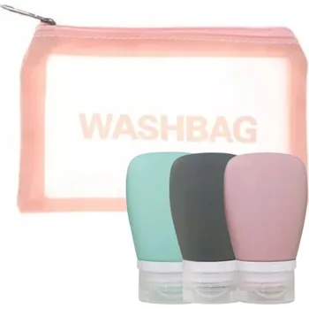 Kosmetická taška Kosmetická taštička LOGparts Kosmetyczka wodoodporna basen różowa+ 38ml vícebarevná