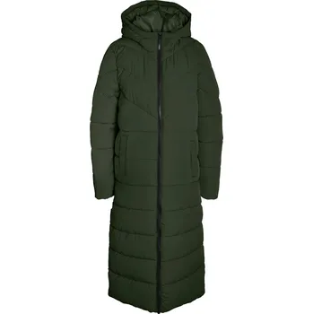 Dámský kabát Kabáty z Noisy May - Dlouhý kabát Dalcon X FWD - Ženy - zelená