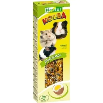 Krmivo pro hlodavce Klasická vaječná tyčinka pro hlodavce a králíky s vejci NESTOR 2x KRMIVO