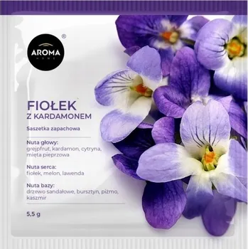 Vůně do bytu AROMA HOME sáček 5,5g Fialka s kardamomem