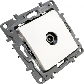 Elektrická zásuvka Anténní zásuvka nástěnná MojeLedy bílá