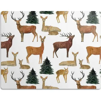 Toaleta pro kočku Pro kočky Podložka pod kočičí toaletu Zvířata z lesa 60x40 cm