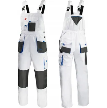 Pracovní obuv PRACOVNÍ OCHRANNÉ ZAHRADNICKÉ KALHOTY BÍLÉ MALÍŘSKÉ LACLOVÉ 2XL 54