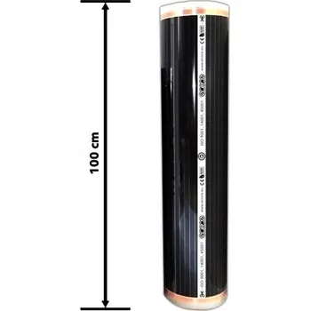 Topná rohož Fólie 100 cm 220 W/m² infračervená ECOCE