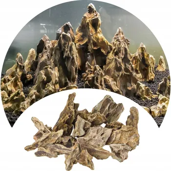Dekorace do akvária 1 kg Dragon Rock Kámen do Akvária Nano 1-10 cm