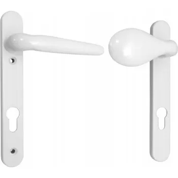 Dveřní kování Vnější klika Titon Dlouhá, Rozeta pro vložku