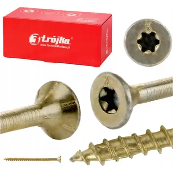 Vrut Tesařské vruty Torx Trójka 4,5x40 mm 500 ks