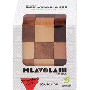 Dřevěná hračka Dřevěný hlavolam – Krychle
