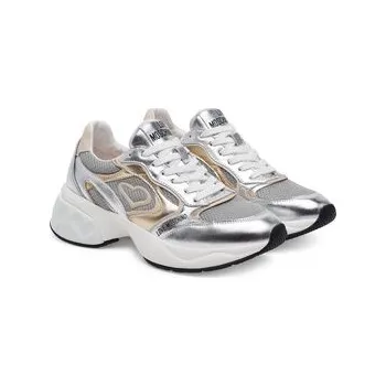 Dámské tenisky Sneakersy LOVE MOSCHINO JA15296G1MIQG90A Stříbrná 37
