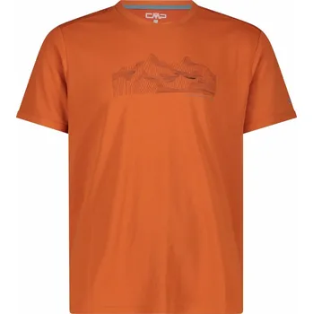 Pánské tričko CMP Manduria outdoorové tričko - 0 - oranžová - 48