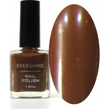 Lak na nehty Klasický lak na nehty EVERSHINE 16 ml s dlouhotrvající barvou - Hnědý