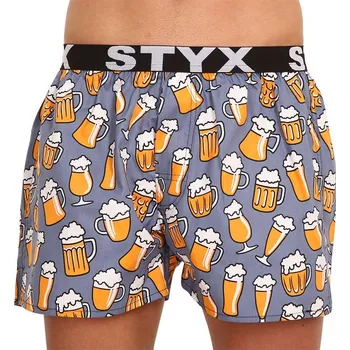 Trenýrky Pánské trenky Styx art sportovní guma pivo (B1357) M Možnost vrácení zboží ZDARMA do 120 dnů!